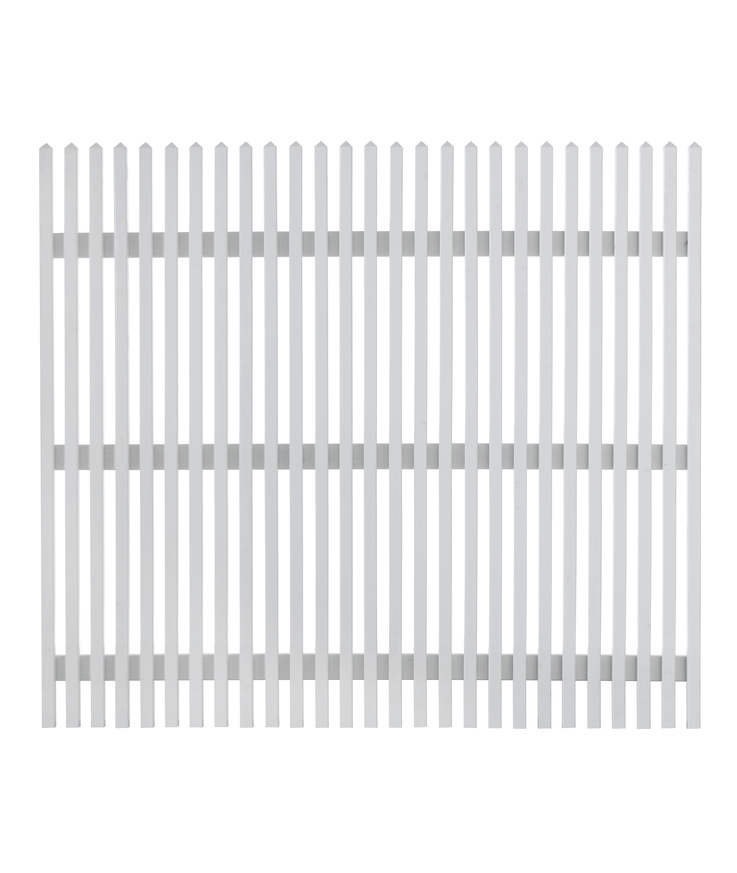 Staket linnea 3 vit 179x159cm