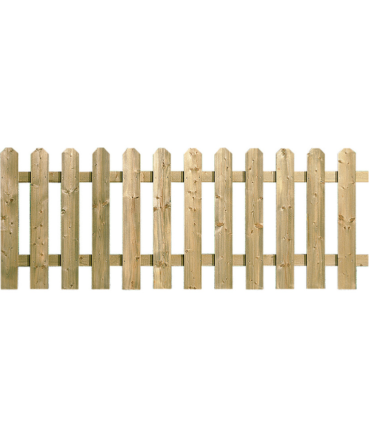 Staket 114 original tryckimpre Gran 200x77cm