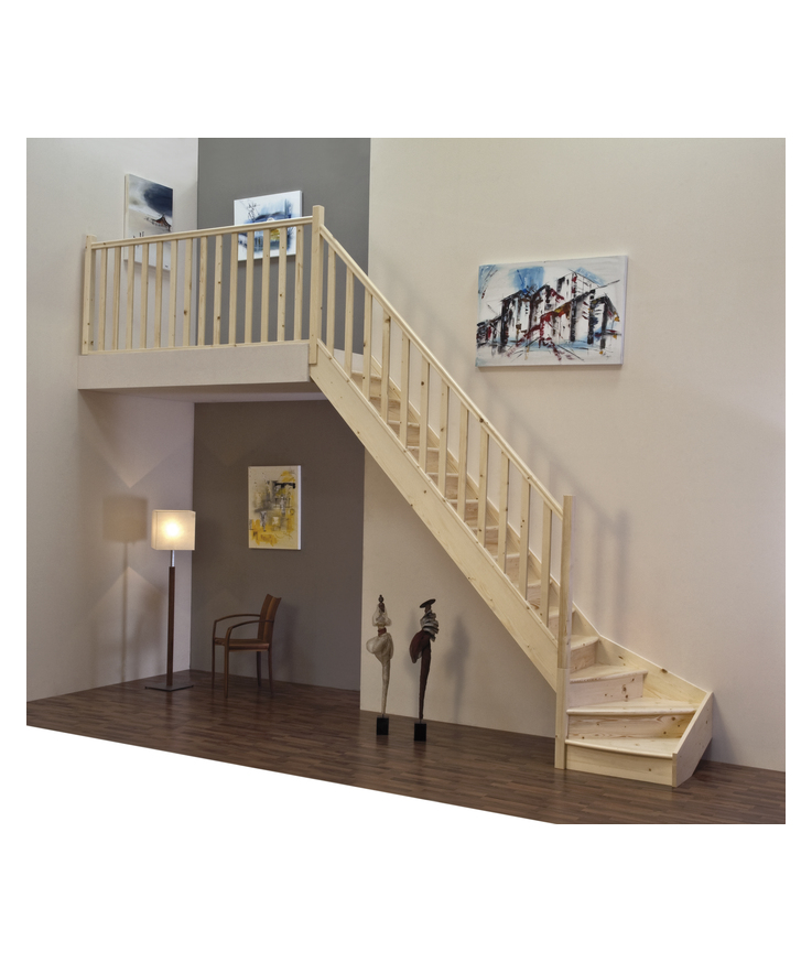 Lofttrappa prima gran höger