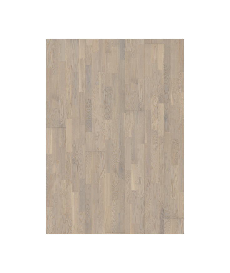 Parkett ek taranto 3-stav Mattlack vit 15mm