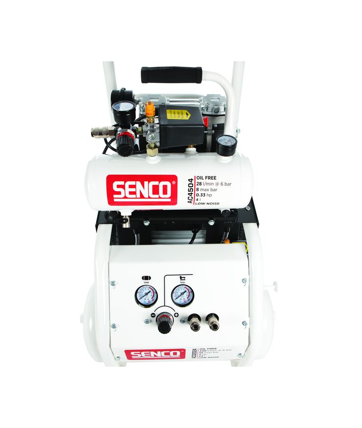 Kompressor ac4504 low noise Oljefri 8 bar 4l 45l/min