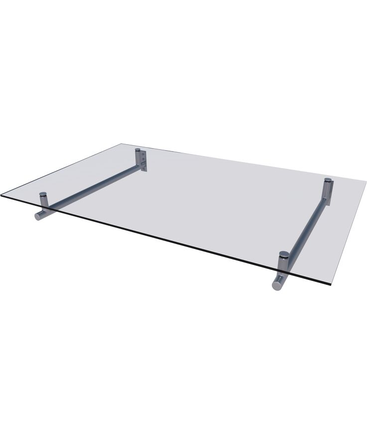 Entretak gop hydra hd 140 Glas rostfritt stål