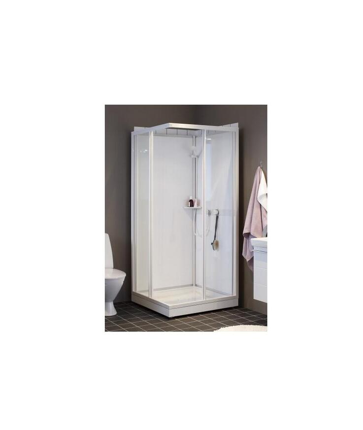 Kabinkar ifö vit emalj 90x90