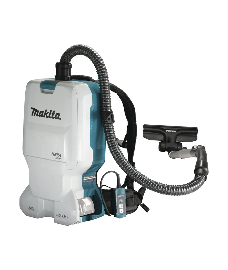 Dammsugare dvc660z makita 2x18v solo ryggburen 110mbar