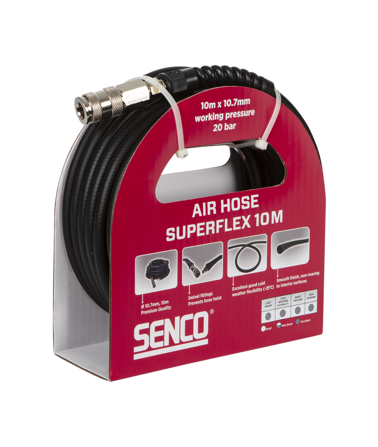 Slangsats pvc senco super flex Dm. 8x10mm, 10 meter