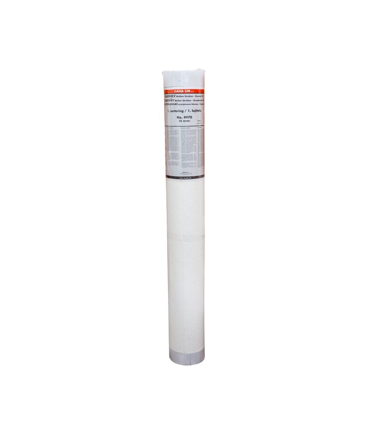Glasfiberväv grundad mellan 120 gr/m2 1x25m