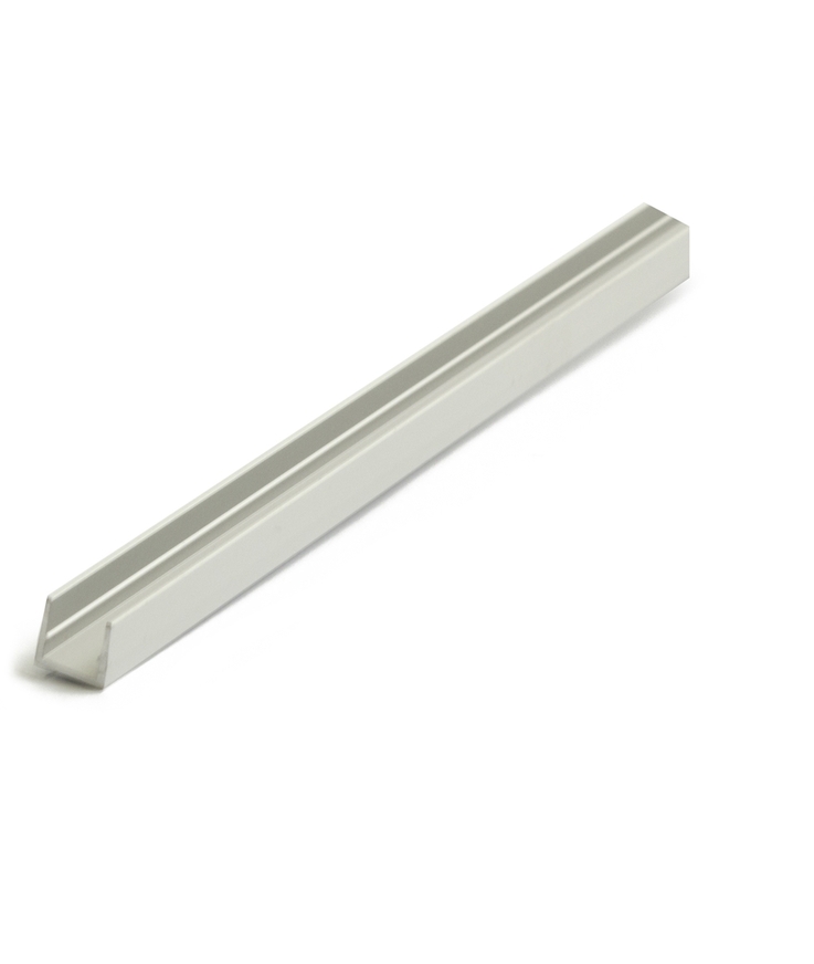 U-profil b63 alu 21x21x2000mm