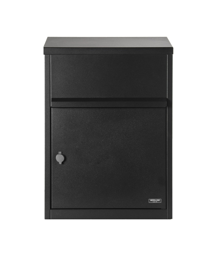 Postlåda paket sp350 svart Berglund