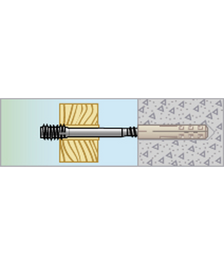 Distansskruv toproc 6x100 fzb