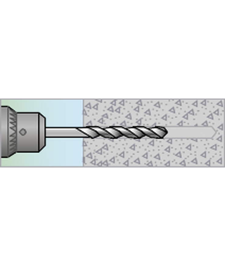 Betongskruv ecs-c försänkt Huvud corrseal 7,5(6)x132