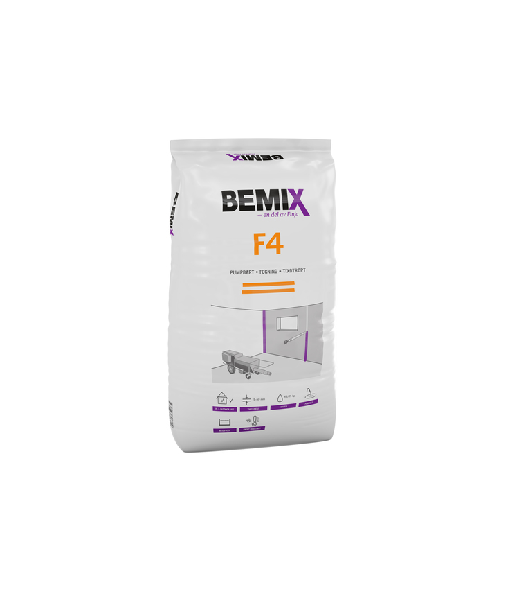 Fogbruk f4 bemix 25kg
