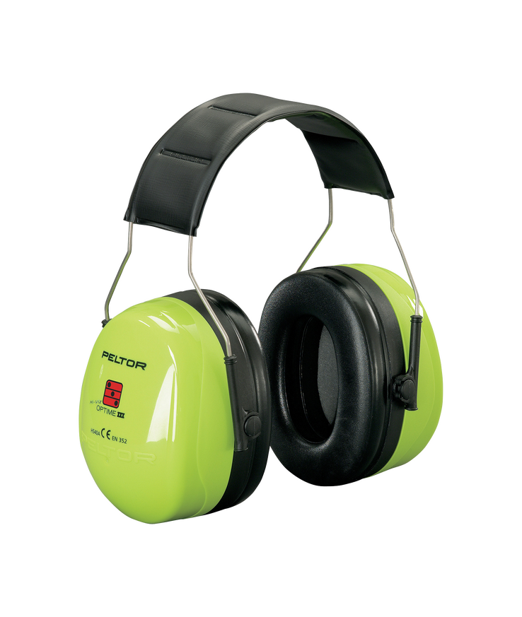 Hörselkåpa optime 3 hjässbygel H540a-461-gb 3m peltor