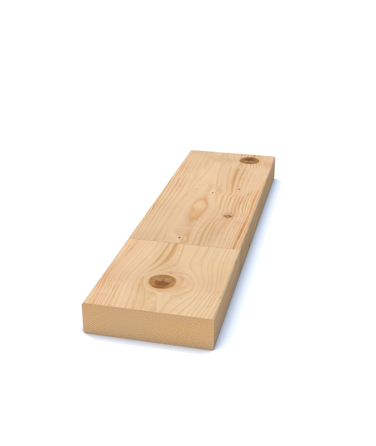 Byggregel c24 fingerskarvad Gran 45x170 6m