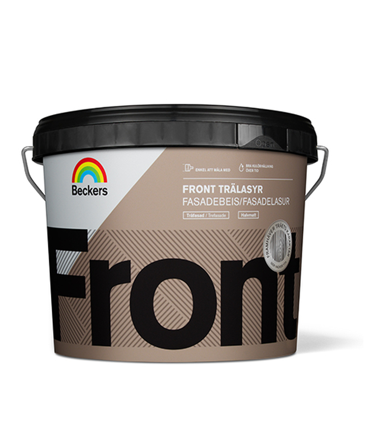 Trälasyr front mörkbrun 3l
