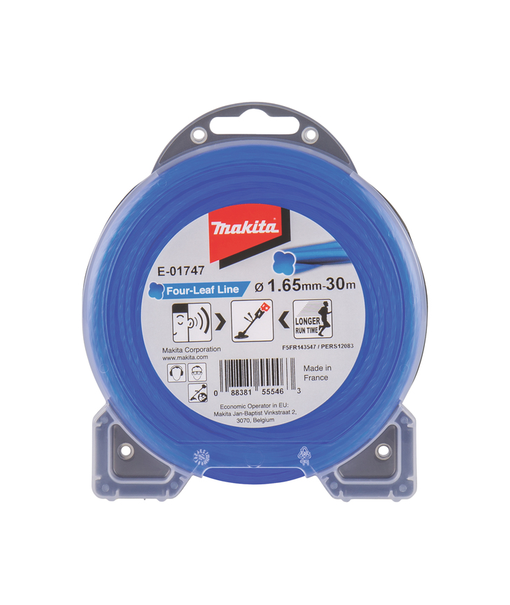 Trimmertråd e-01747 makita Four-leaf 1,65mmx30m