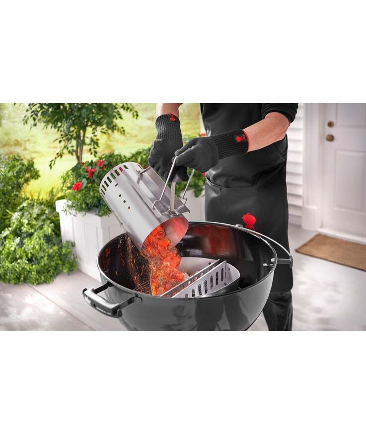 Skorstenständare till grill Stor