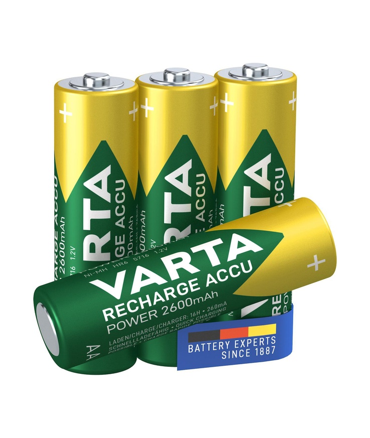 Batteri rech.accu power aa 2600mah