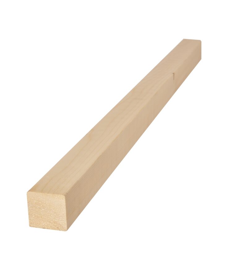 Byggregel g4-2 gran 45x45 5,4m