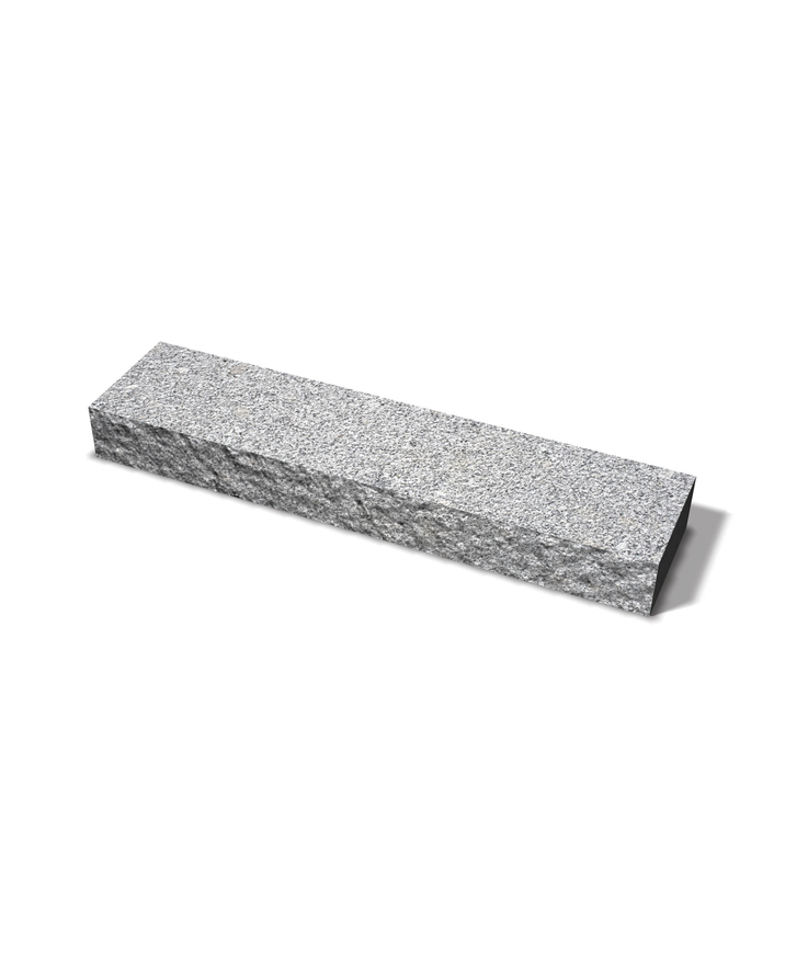 Blocksteg import modern grå 1400x350x150mm