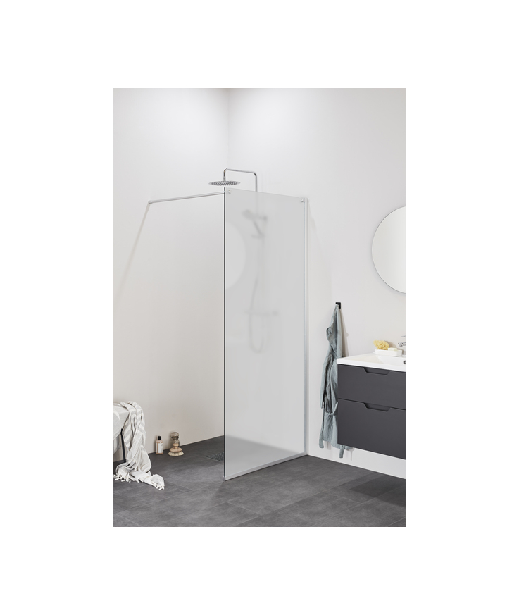 Duschvägg frost dv 90 frostat Glas 2000x900