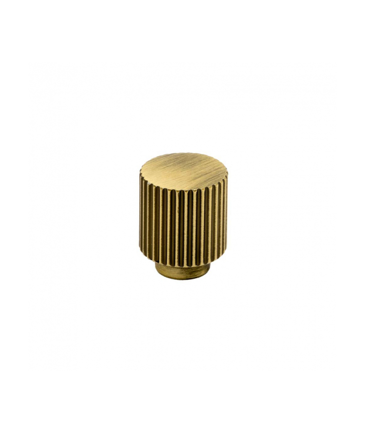 Knopp helix stripe antik brons