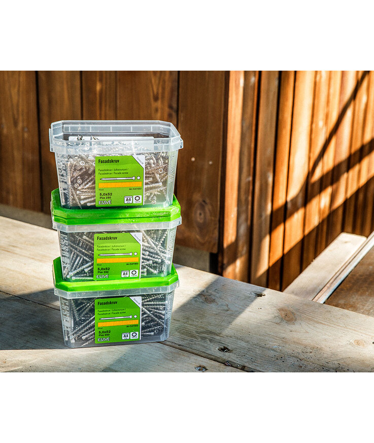 Fasadskruv rostfri syrafast a4 5,0x65