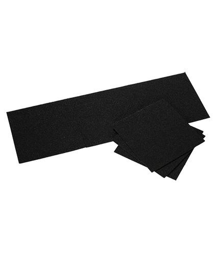 Nock&takfotsplatta svart 0,33x0,33m