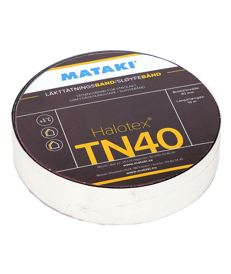 Läkttätningsband tn40 halotex Butyl 40mmx10m