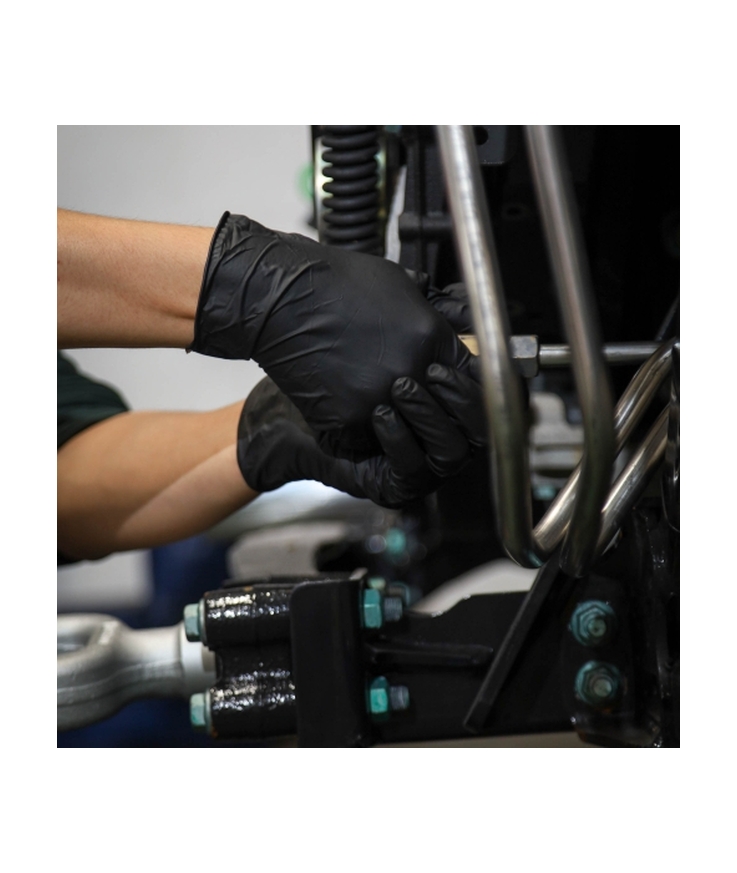 Engångshandske RX-60BLK, Gentle Touch Black, 10 / XL