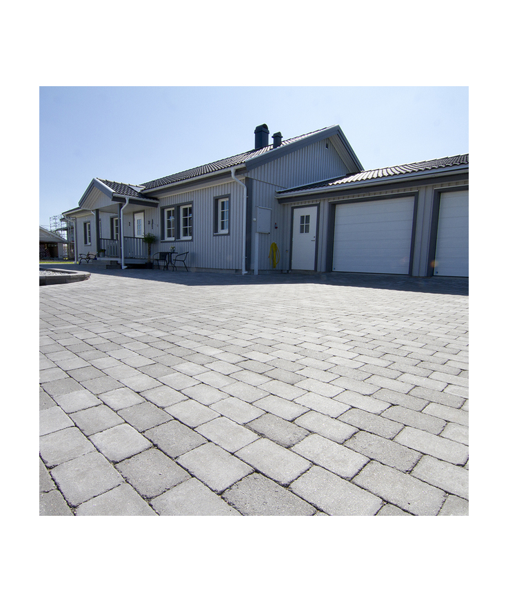 Marksten labyrint antik 60 hel Grafit b 210x140x60mm