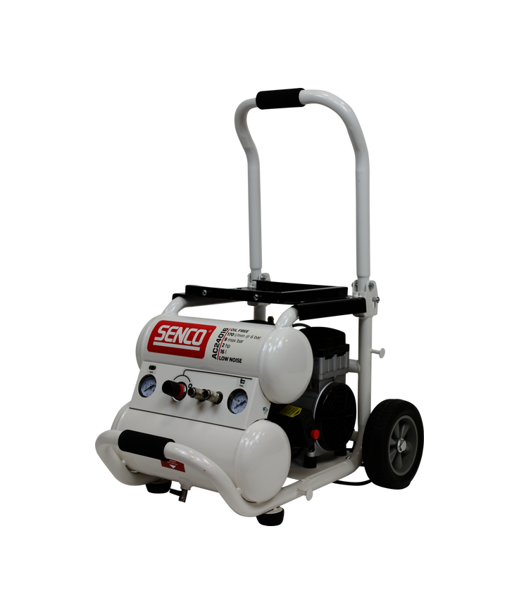 Kompressor ac24016 low noise Oljefri 9 bar 16l 240l/min