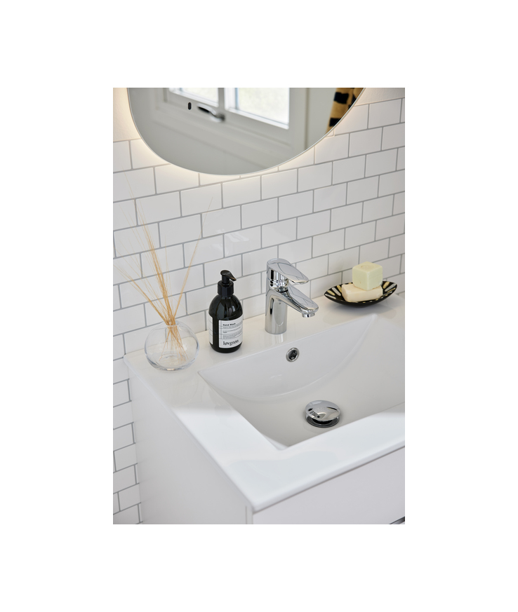 Tvättställsskåp nova vit 600 M tvättställ