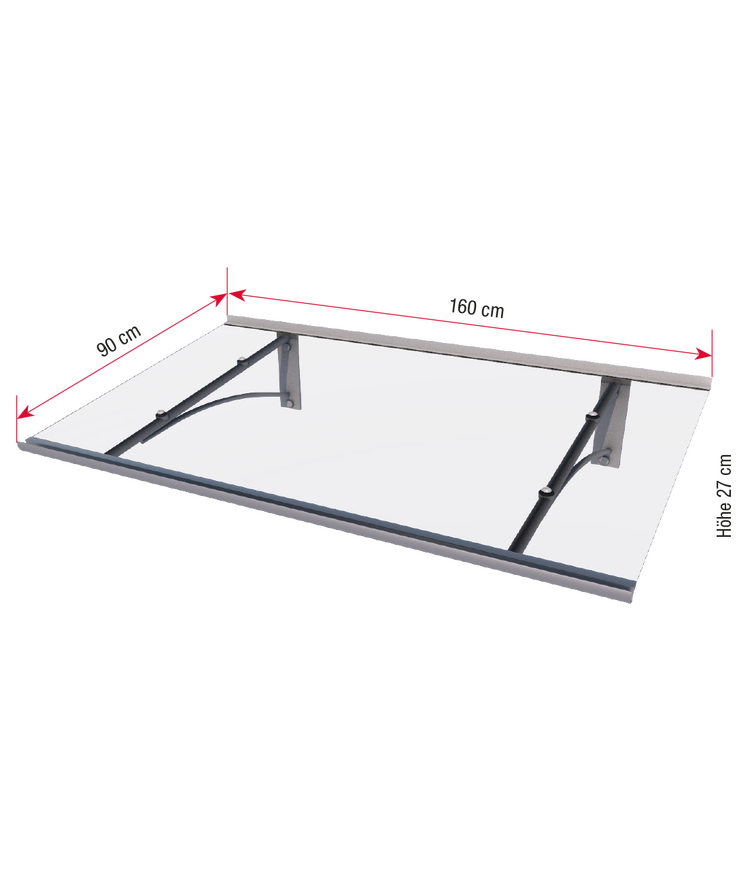 Entretak gop phoenix pt/gr 160 Akryl alu antracit