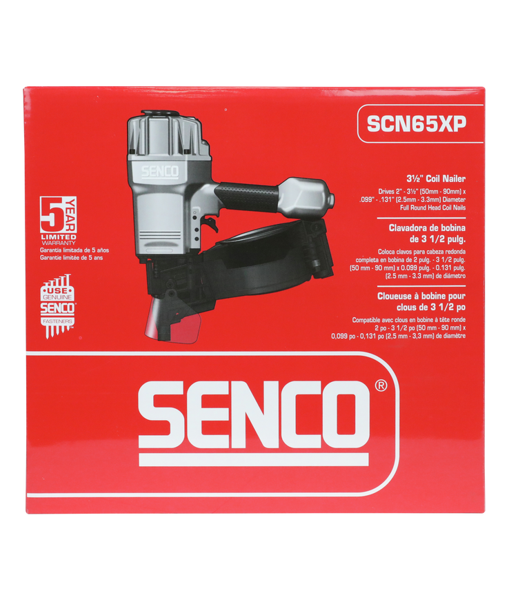 Spikpistol rullb scn65xp 16gr Senco luft 2,9-3,3mm, 50-90mm