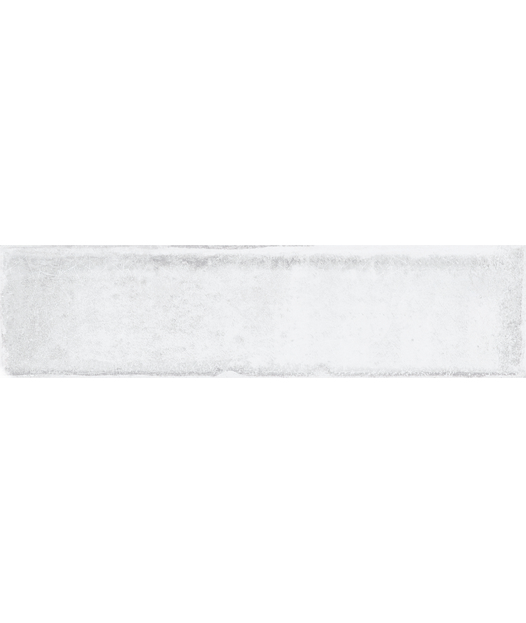 Kakel retro white blank 7,5x30cm