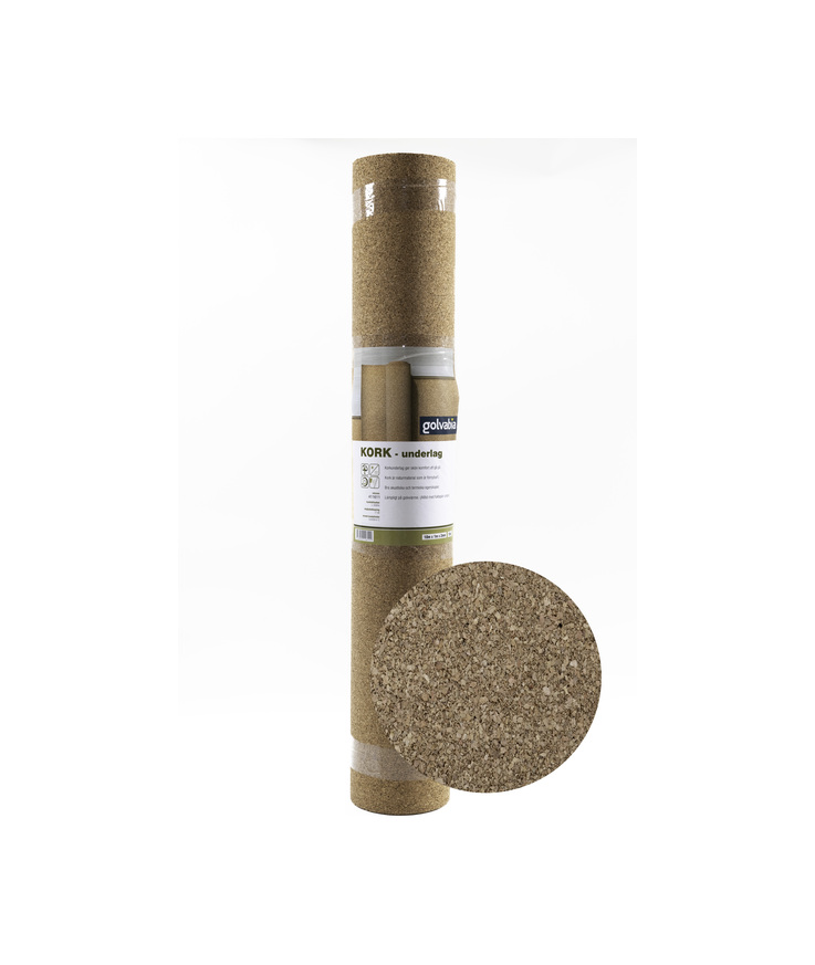 Korkgolv acousticork underlags Kork 2mm 10x1m