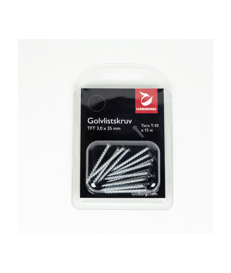 Golvlistskruv h-fix tft tordr Svart 3,0x35