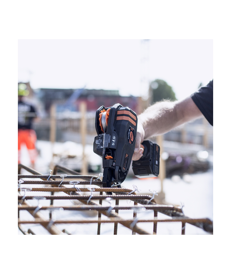 Najmaskin ultra grip 40 tjep Inkl 2st batterier 12-40mm