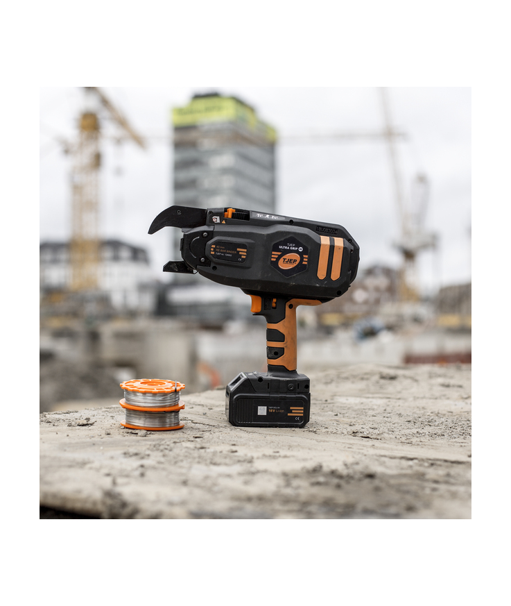 Najmaskin ultra grip 40 tjep Inkl 2st batterier 12-40mm