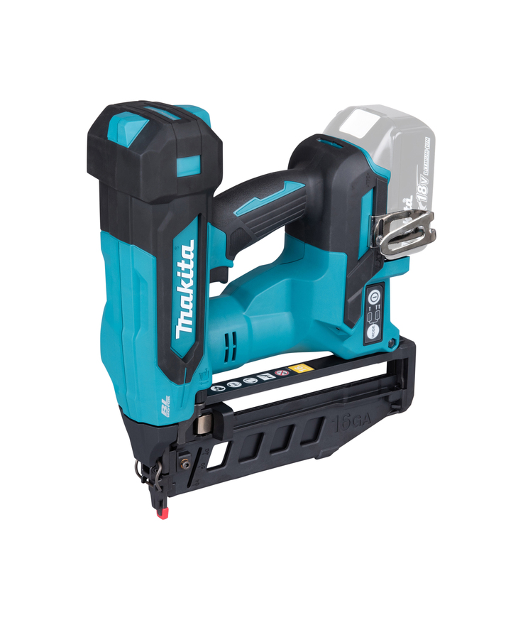 Dyckertpistol dbn601zj makita 18v makpac4 16ga 19-64mm