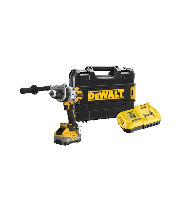 Borr&skruvdragare med slag Dcd1007ww1t-qw 169nm tabless