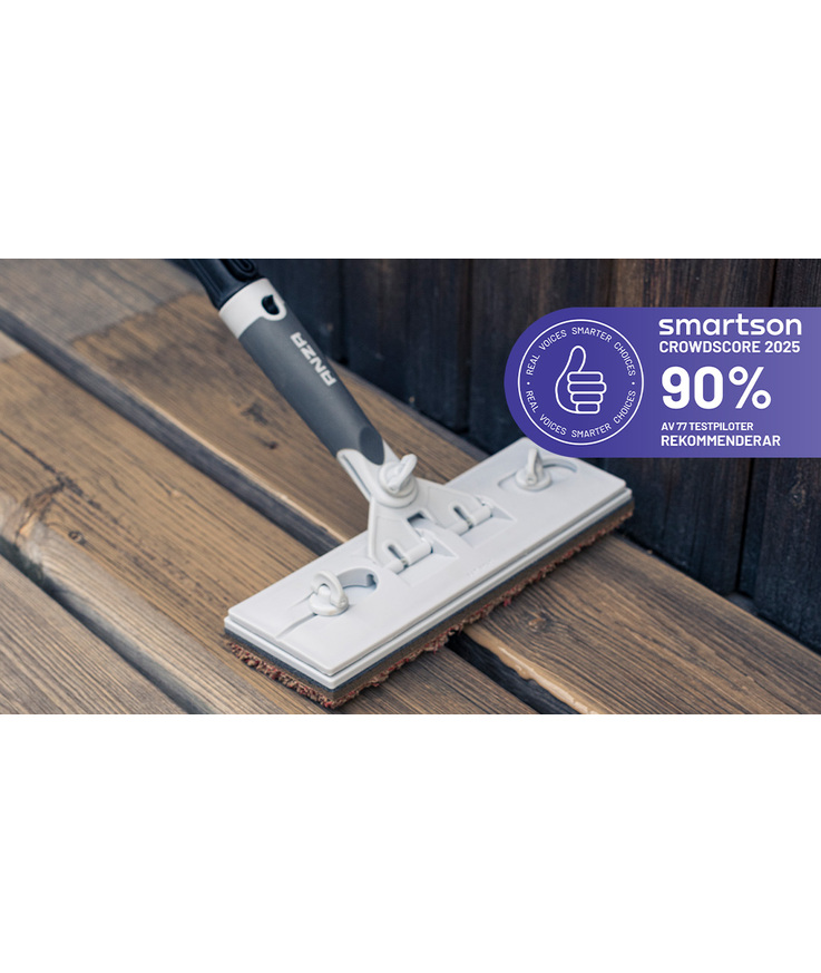 Altanset innehåller Slipverktyg dyna och tråg