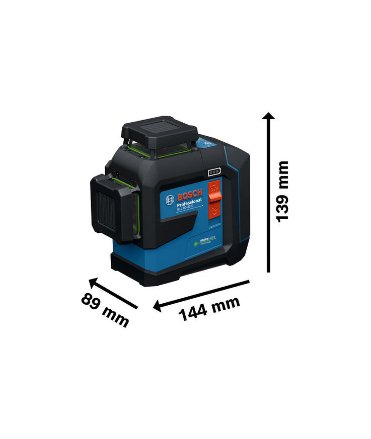 Linjelaser grön gll 80-33 g/li