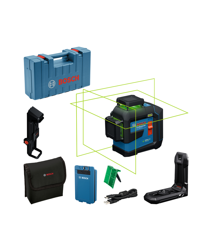Linjelaser grön gll 80-33 g/li
