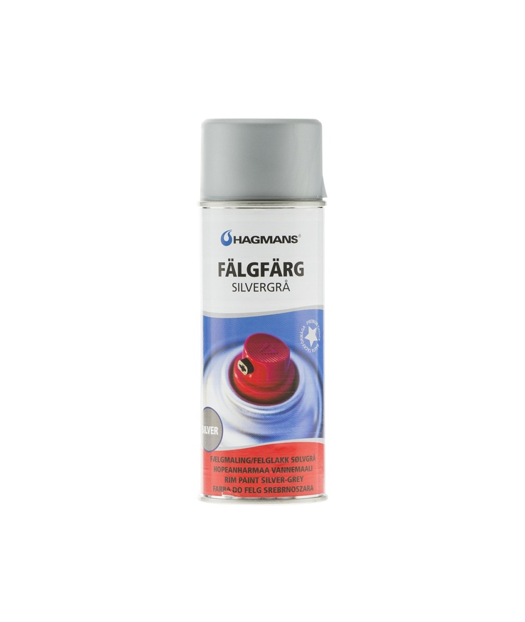 Sprayfärg hagmans Fälgfärg silvergrå 400ml