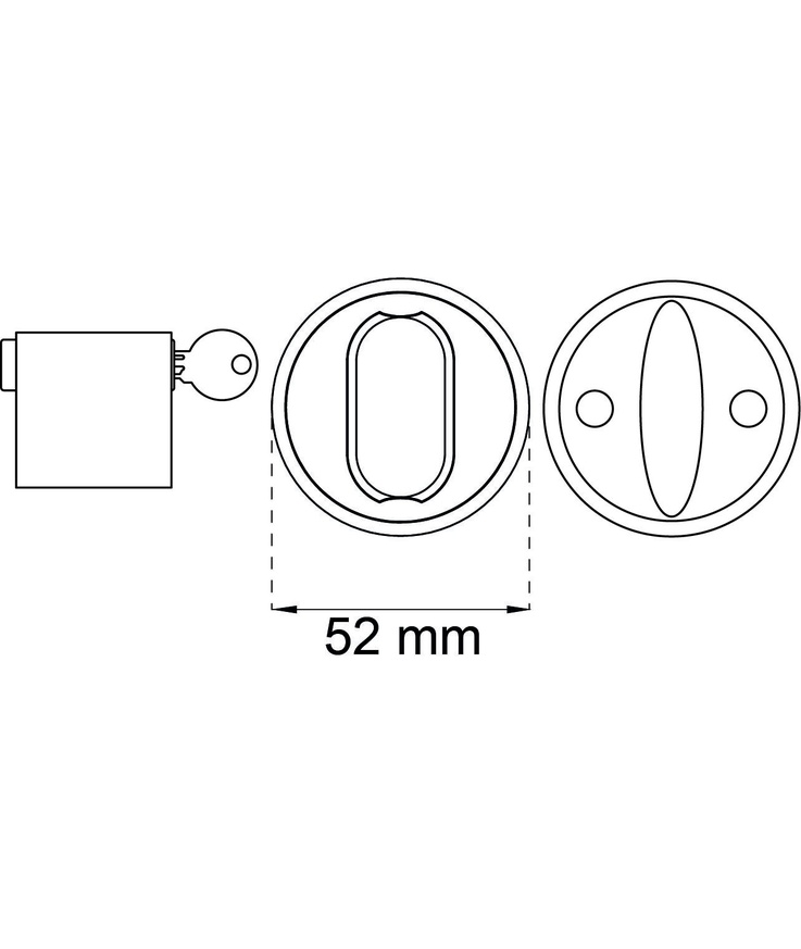 Cylinderlåssats 42 rf