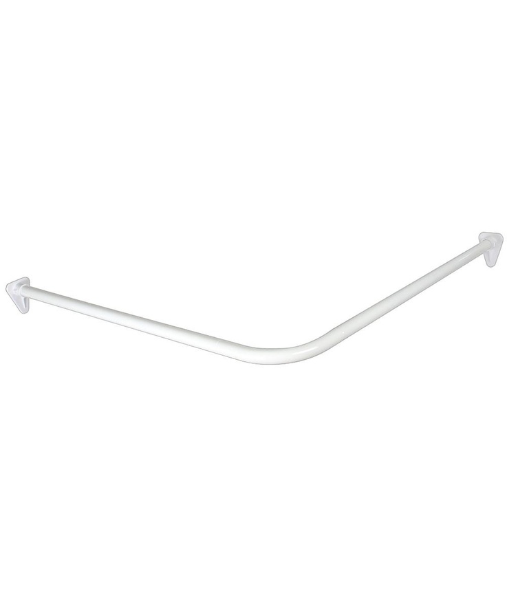 Draperistång vit 90x90cm