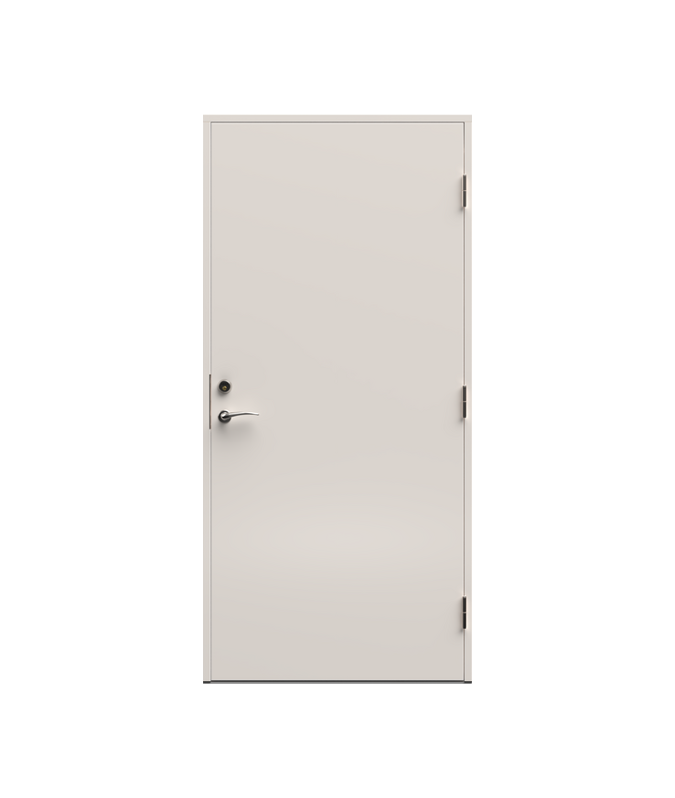 Ytterdörr sy90 yd63 hdf vit Tät hö 10x21