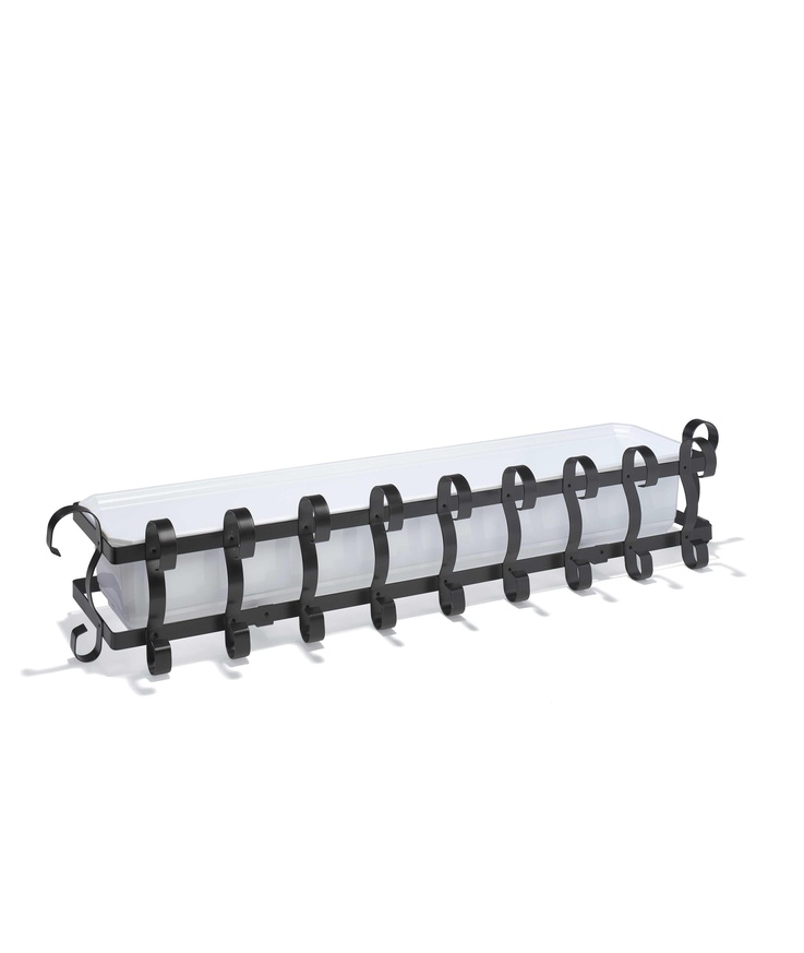 Blomlåda smide nyby plåt sv 60cm