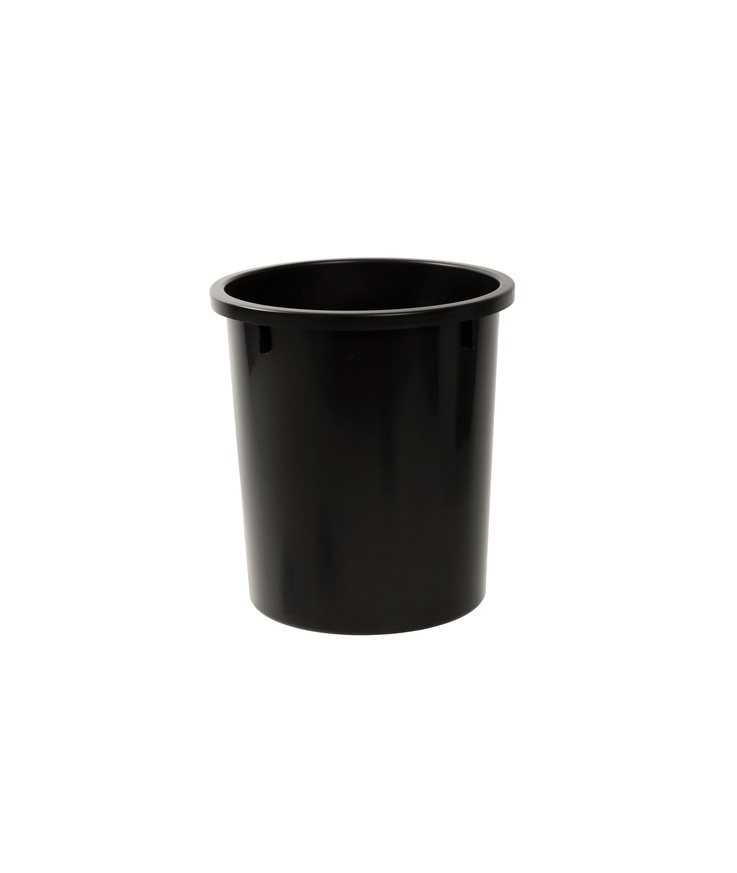 Tunna nordiska plast svart 35l